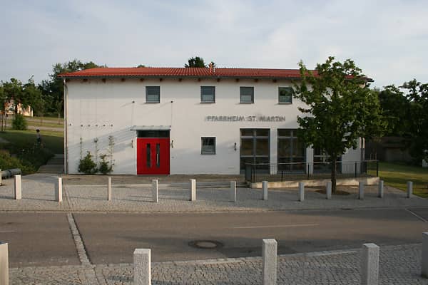 Pfarrheim Haupteingang